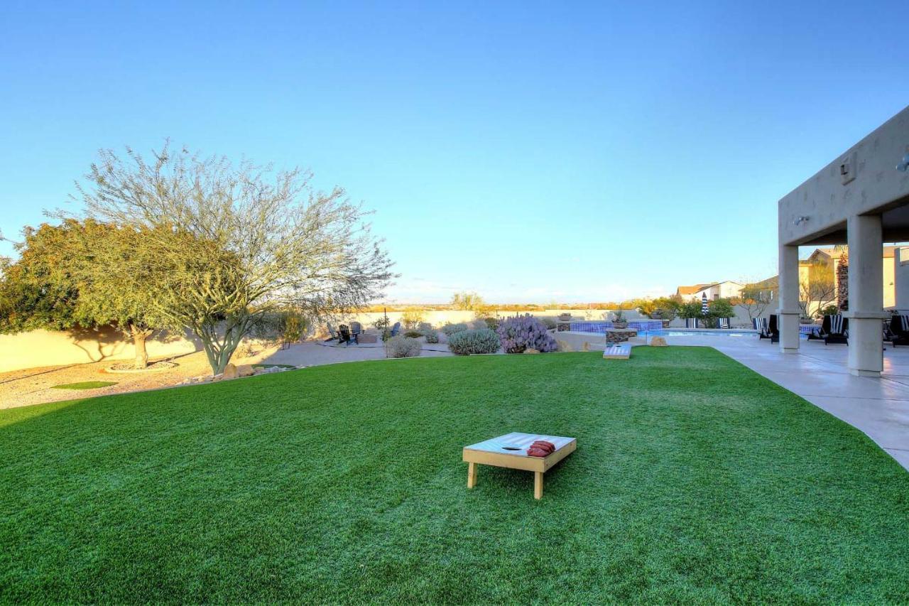 Adobe Arizona Home With City And Mountain Views Queen Creek Bagian luar foto