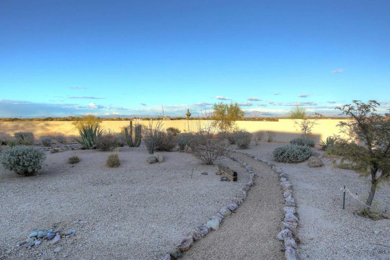 Adobe Arizona Home With City And Mountain Views Queen Creek Bagian luar foto